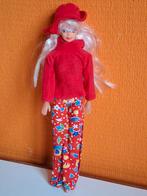 Vintage Barbie Kloon met Rode Outfit, Ophalen of Verzenden, Gebruikt