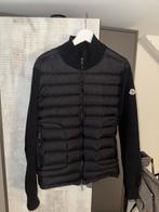 Moncler Cardigan jas, Maat 52/54 (L), Moncler, Zwart, Nieuw
