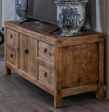 Oosters (Chinees) dressoir met 4 lades en 2 deuren beschikbaar voor biedingen