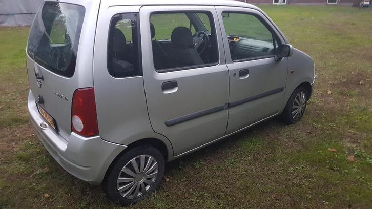Opel Agila 1.2 I 16V 2002 Grijs, Auto's, Opel, Particulier, Agila, Benzine, D, Hatchback, Handgeschakeld, Origineel Nederlands