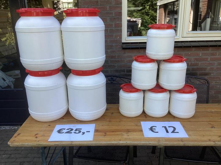 kunststof vaten watersport voorraadbus voerton Curtec ton, Tuin en Terras, Regentonnen, Nieuw, Kunststof, Minder dan 75 liter