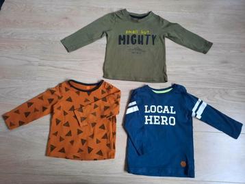 Set Stoere Longsleeves Hema, Terstal, Primark Jongen Maat 86 beschikbaar voor biedingen