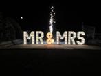 MR&MRS lichtletter set te koop geheel nieuw gemaakt!, Ophalen of Verzenden, Zo goed als nieuw