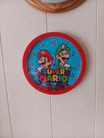 Super Mario Klok - Wanddecoratie voor Kinderkamer, Ophalen of Verzenden, Gebruikt, Klok