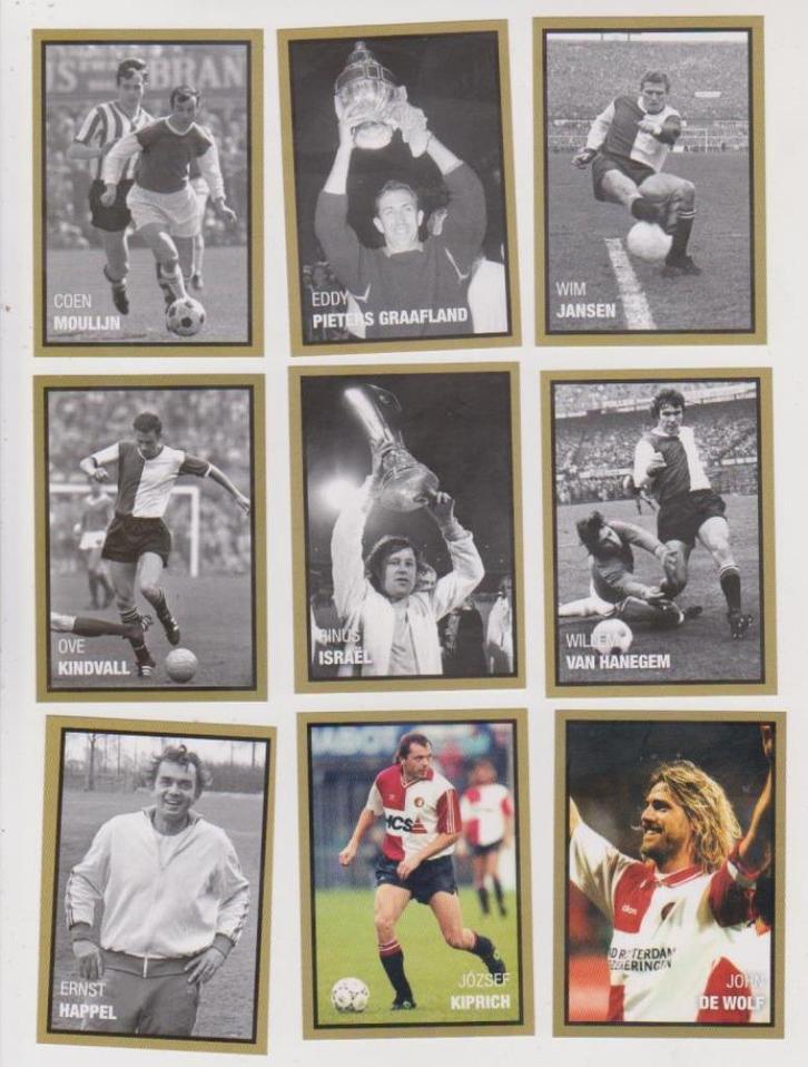 Feyenoord Legends, Verzamelen, Sportartikelen en Voetbal, Zo goed als nieuw, Poster, Plaatje of Sticker, Feyenoord, Verzenden