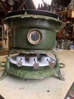 3 pits petroleum stel, Antiek en Kunst, Antiek | Emaille, Ophalen of Verzenden