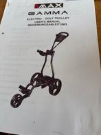 Elektrische Golftrolley - Big Max Gamma, Sport en Fitness, Ophalen of Verzenden, Gebruikt, Golfkar, Overige merken