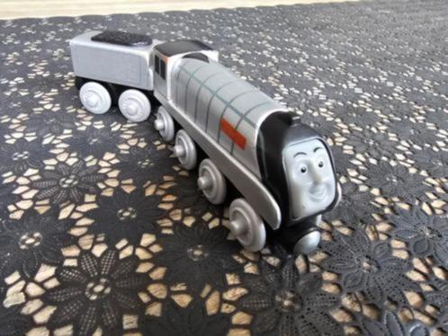 thomas de trein hout spencer metalic, Kinderen en Baby's, Speelgoed | Thomas de Trein, Zo goed als nieuw, Ophalen of Verzenden