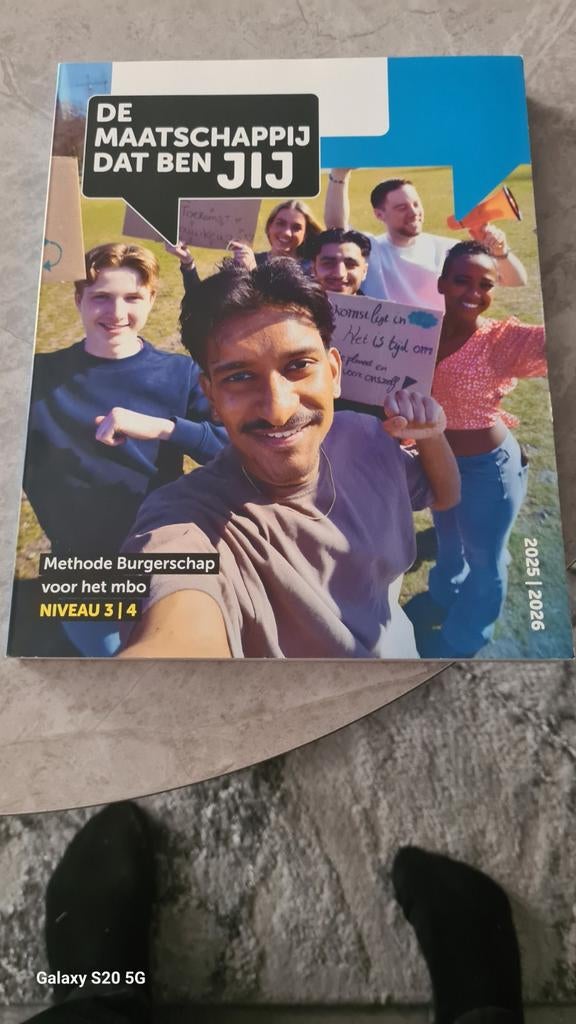 De maatschappij dat ben jij, Boeken, Ophalen of Verzenden, Beta, Nieuw, MBO