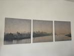 Drieluik canvas New York Skyline, Ophalen of Verzenden