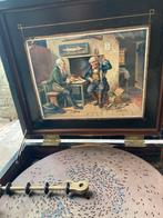 Antieke Polyphon Speeldoos, Ophalen