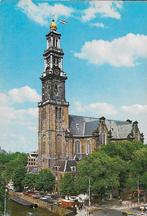 Kr3026 Ongelopen ansichtkaart westertoren amsterdam, Ophalen of Verzenden, 1960 tot 1980, Ongelopen, Noord-Holland