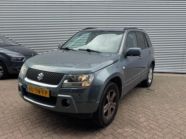Suzuki Grand Vitara 2.0 5D 2006 Grijs | LEDER | STOELVERW., Auto's, Suzuki, Bedrijf, Grand Vitara, Airconditioning, Bluetooth