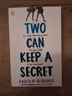 Two can keep a secret Karen M. McManus, Karen M. McManus, Ophalen of Verzenden, Zo goed als nieuw