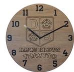 Themaklok met een David Brown tractor logo, Huis en Inrichting, Nieuw, Ophalen of Verzenden