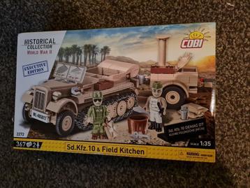 COBI 2272 Sd.Kfz 10 & Field Kitchen (Executive Edition)