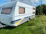 Dethleffs camper 510 TK kinderkamer stapelbed isabella tent, Caravans en Kamperen, Stapelbed, Rondzit, Particulier, 5 tot 6 meter
