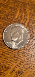 1972 Eisenhower Dollar, Postzegels en Munten, Munten | Amerika, Ophalen of Verzenden, Noord-Amerika, Losse munt
