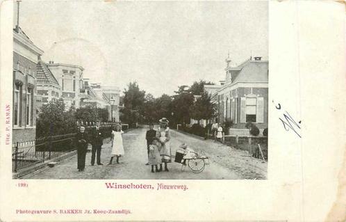 (380-707-025) Winschoten Nieuweweg, Verzamelen, Ansichtkaarten | Nederland, Groningen, Verzenden