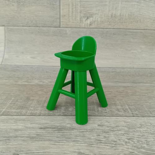 duplo groene kinderstoel, Kinderen en Baby's, Speelgoed | Duplo en Lego, Gebruikt, Duplo, Ophalen of Verzenden