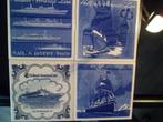 Delftsblauwe tegels van de HAL met  de cruise schepen erop, Boeken, Ophalen of Verzenden, Nieuw, Boot