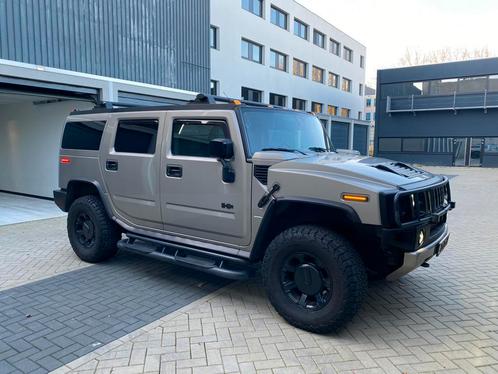 Hummer H2 2003 Pewter Metallic Youngtimer, Auto's, Hummer, Particulier, H2, 4x4, Achteruitrijcamera, Adaptive Cruise Control, Airbags