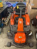 Husqvarna frontmaaier r213c 94cm maaidek (geelnr 24), Tuin en Terras, Grasmaaiers, Ophalen, Cirkelmaaier, Gebruikt, Mulchfunctie