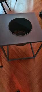 Plantentafel / bijzettafel met pot - 45x45x50cm, Ophalen