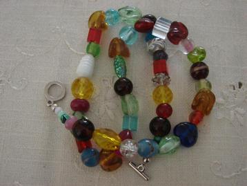 Ketting met oude Murano glaskralen. beschikbaar voor biedingen