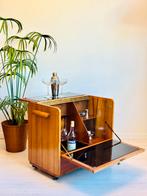 Vintage minibar barcart drankenkastje jaren 50 / 60, Ophalen, Gebruikt, Nvt, Nvt