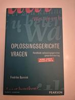 Fredrike Bannink - Oplossingsgerichte vragen, Boeken, Ophalen of Verzenden, Zo goed als nieuw, Fredrike Bannink