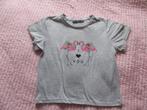 ZGAN grijs shirt met flamingo shirt 164, Meisje, Ophalen of Verzenden, Zo goed als nieuw, Shirt of Longsleeve