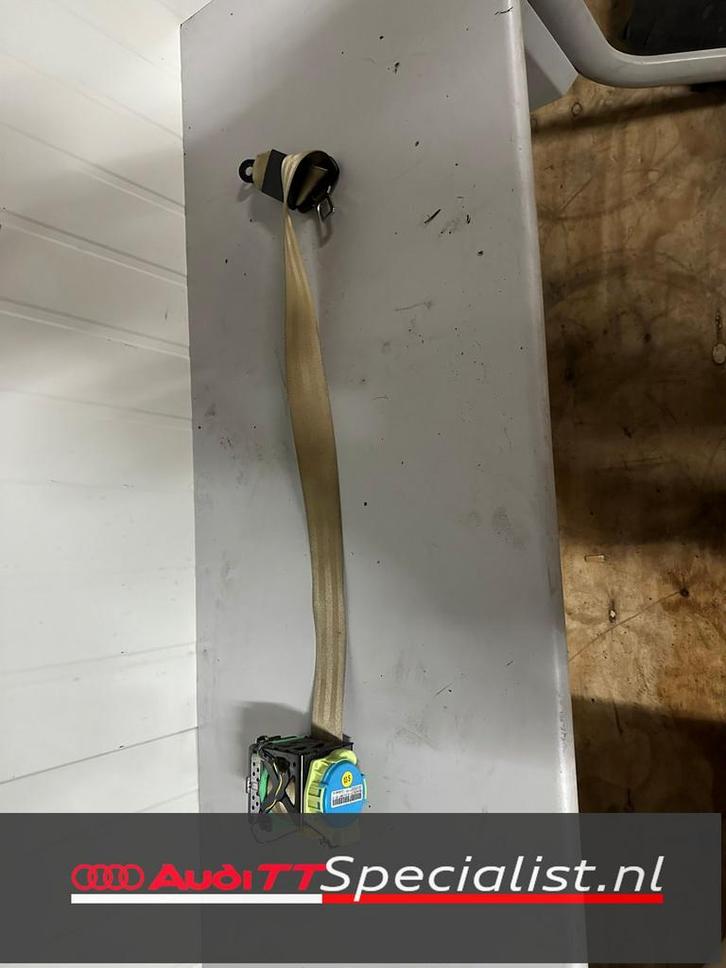 Gordel anijs geel links Audi TT MK2, Auto-onderdelen, Interieur en Bekleding, Audi, Gebruikt, Herkomst onderdeel bekend, Ophalen