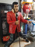 Elvis Presley beeld Polystone microfoon, Verzamelen, Zo goed als nieuw, Ophalen