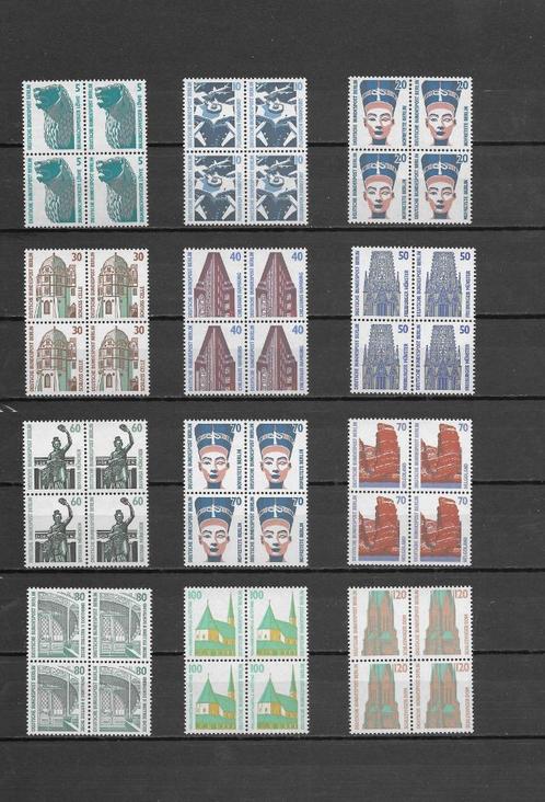 Berlijn 1987-90, SWK, blokken van 4, Postfris., Postzegels en Munten, Postzegels | Europa | Duitsland, Postfris, Overige periodes