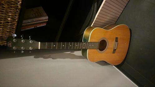 Acoustic guitar with Shadow ambiance preamp, Muziek en Instrumenten, Snaarinstrumenten | Gitaren | Akoestisch, Gebruikt, Western- of Steelstringgitaar