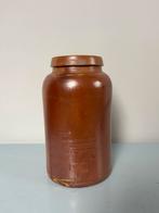 Oud bruin aardewerk grespot, Ophalen of Verzenden