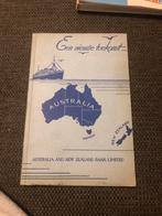 Oude Atlas Australië & Nieuw-Zeeland, Gelezen, Overige atlassen, Ophalen of Verzenden, 1800 tot 2000