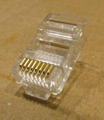 Netwerk = RJ45 Modulair plug Stekker 8P8C UTP, Ophalen of Verzenden, Nieuw