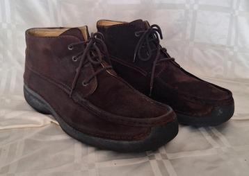 Wolky Heren Schoenen Donkerbruin Suède Maat 46 beschikbaar voor biedingen