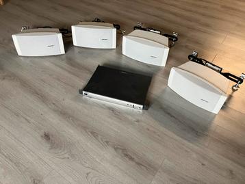 BOSE FreeSpace IZA 2120-HZ Versterker + 4x DS100SE Speakers beschikbaar voor biedingen