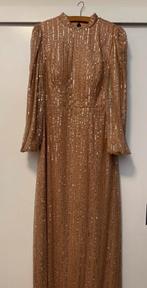 Poederroze abiye maat 44, Kleding | Dames, Ophalen, Zo goed als nieuw, Maat 42/44 (L), Galajurk