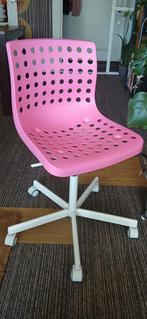 IKEA BUREAU STOEL, Ophalen, Gebruikt, Roze