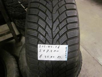 215 45 16 Continental, Michelin winterbanden beschikbaar voor biedingen