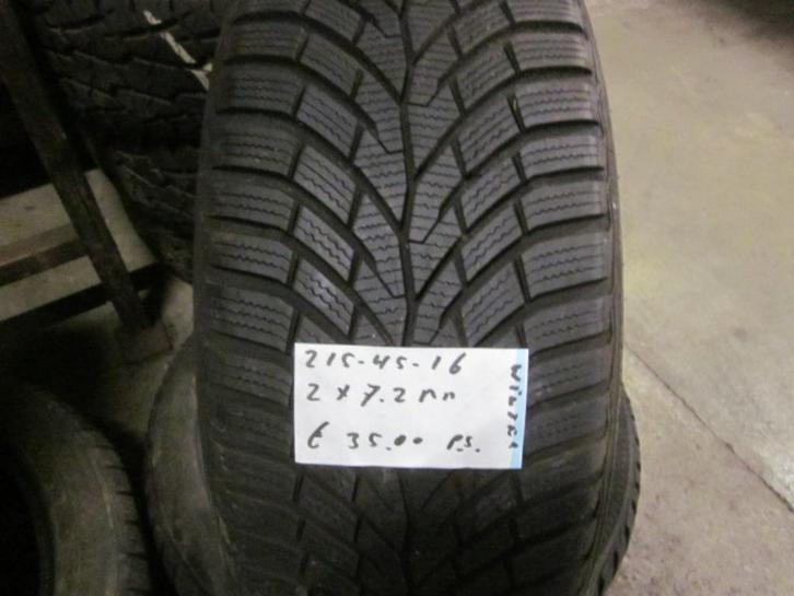 215 45 16 Continental, Michelin winterbanden, Auto-onderdelen, Banden en Velgen, Banden en Velgen, Winterbanden, 16 inch, 215 mm