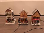 Typisch Hollands Blokker huisjes, winkeltjes, kerstdorp, Diversen, Kerst, Ophalen of Verzenden, Gebruikt