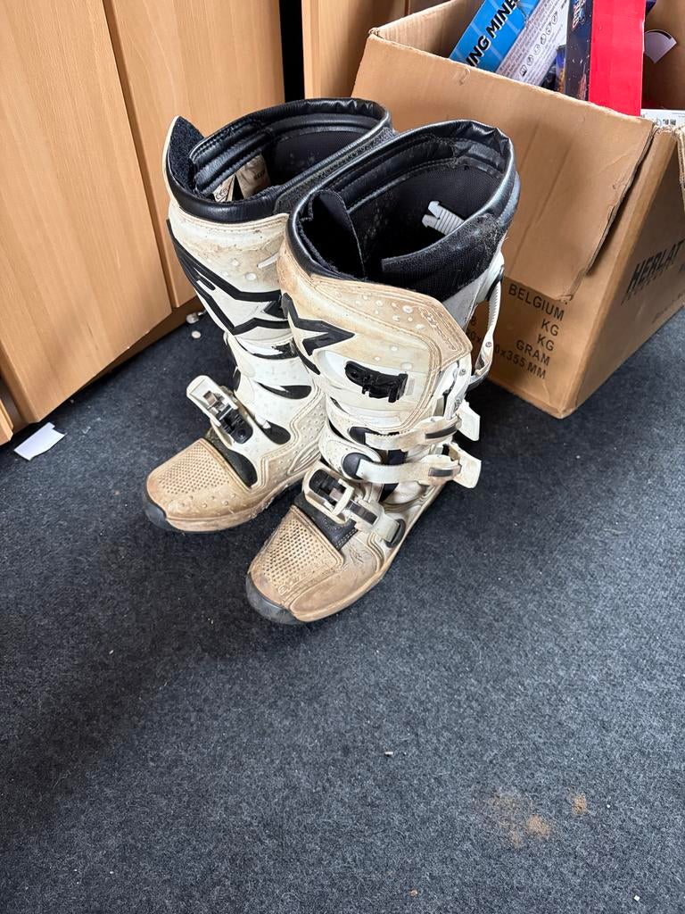 Alpinestars crosslaarzen - Gebruikt, Motoren, Ophalen of Verzenden, Tweedehands, Heren, Laarzen