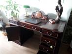Antiek Engels Chesterfield Bureau, Huis en Inrichting, Bureaus, Ophalen of Verzenden, Gebruikt, Bureau