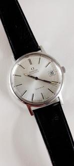 Vintage Omega Genève automatisch herenhorloge GESERVICED, Staal, Polshorloge, Overige materialen, Ophalen of Verzenden