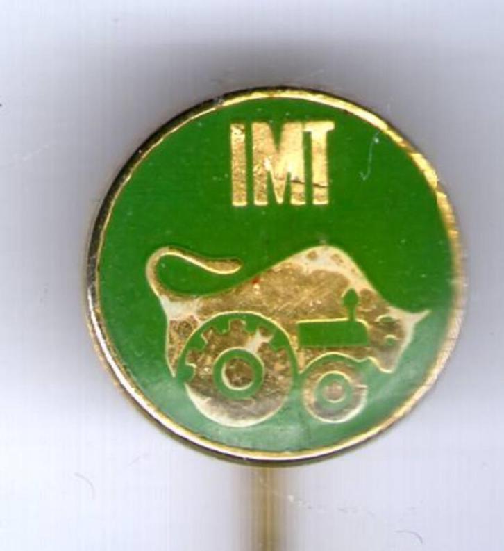 IMT tractor groen op koper speldje ( E_151 ), Verzamelen, Speldjes, Pins en Buttons, Nieuw, Speldje of Pin, Transport, Verzenden